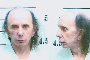 Phil Spector en la cárcel, luego de comentar el crimen de su eventual pareja