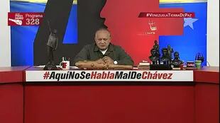 El número dos del chavismo, Diosdado Cabello