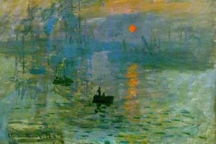 "Impresión, sol naciente", de Claude Monet