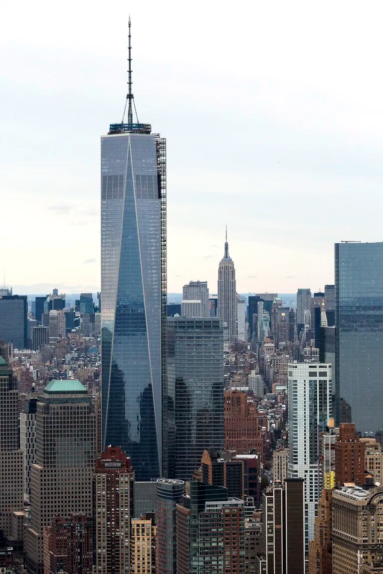 Una de las torres de la zona World Trade Center 