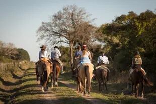 La propuesta de La Pelada es all inclusive e incluye cabalgatas.