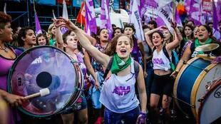 Día de la Mujer: miles de manifestantes marchan a la Plaza de Mayo