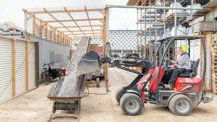 Los ladrillos se fabricarán en una zona industrial abandonada de Gante, utilizando un proceso de producción limpio y sencillo que podría replicarse fácilmente en otros entornos urbanos.