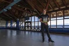 Mauro Calcagno, gran promesa del patinaje artístico a los 18 años