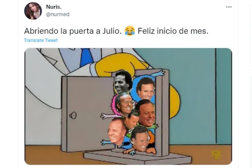 Los memes de Julio Iglesias llegaron para ponerle humor al invierno argentino