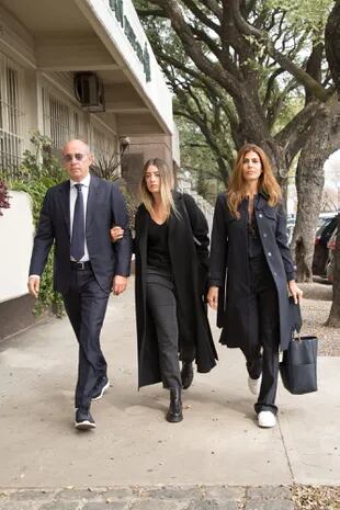 Juliana Awada dijo presente junto a su hija Valentina y su ex, Bruno Barbier.