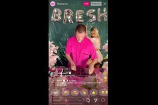 Fiesta Bresh por Instagram Live, en plena cuarentena estricta de 2020