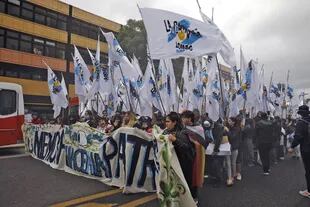 La Campora marcha por el Día de la Memoria por la verdad y Justicia