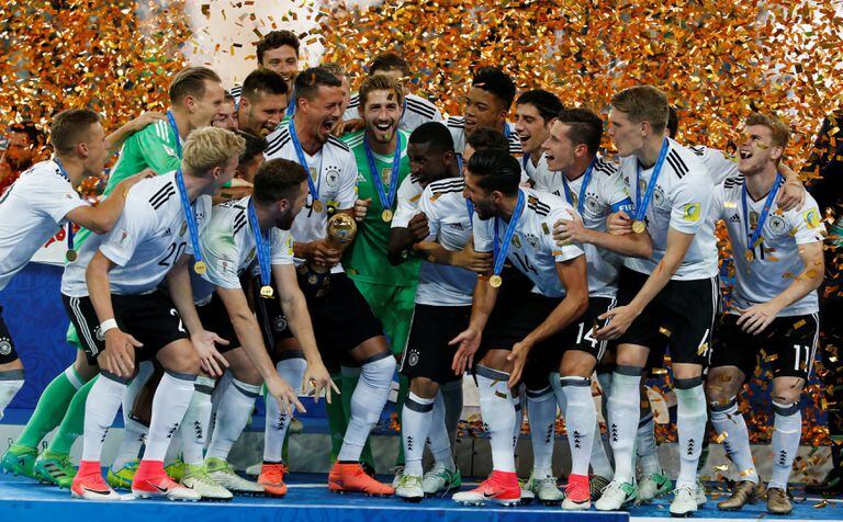 Mientras varias de sus figuras descansaban en vacaciones, el joven plantel de Alemania marcó un hito al conquistar en Rusia la Copa Confederaciones 2017: le ganó 1-0 a Chile