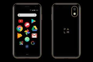 El flamante Palm Phone tiene una pantalla de 3,3 pulgadas, corre Android 8.1 y tiene una cámara trasera de 12 megapixeles