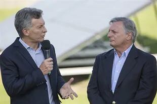 El expresidente Macri y el exministro de Energía Aranguren