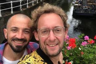 Peter y Guillermo, en Ámsterdam. @peterbuenosaires