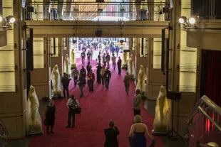 La entrada del Dolby Theatre, que este año recuperará su imagen habitual como sede de la ceremonia del Oscar