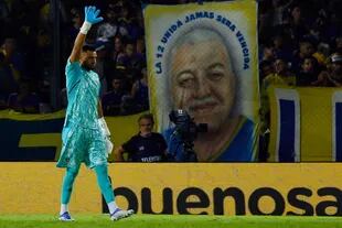 Chiquito Romero se ganó la primera ovación en la Bombonera