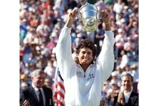 Un día de gloria para Gaby: el 8 de septiembre de 1990 ganó el US Open, su único Grand Slam.