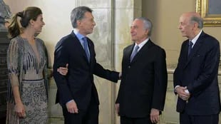 Macri y Temer se reunirán pasado mañana en Brasilia