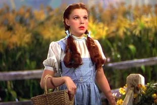 Judy Garland, en un fotograma de 'El mago de Oz' (1939)