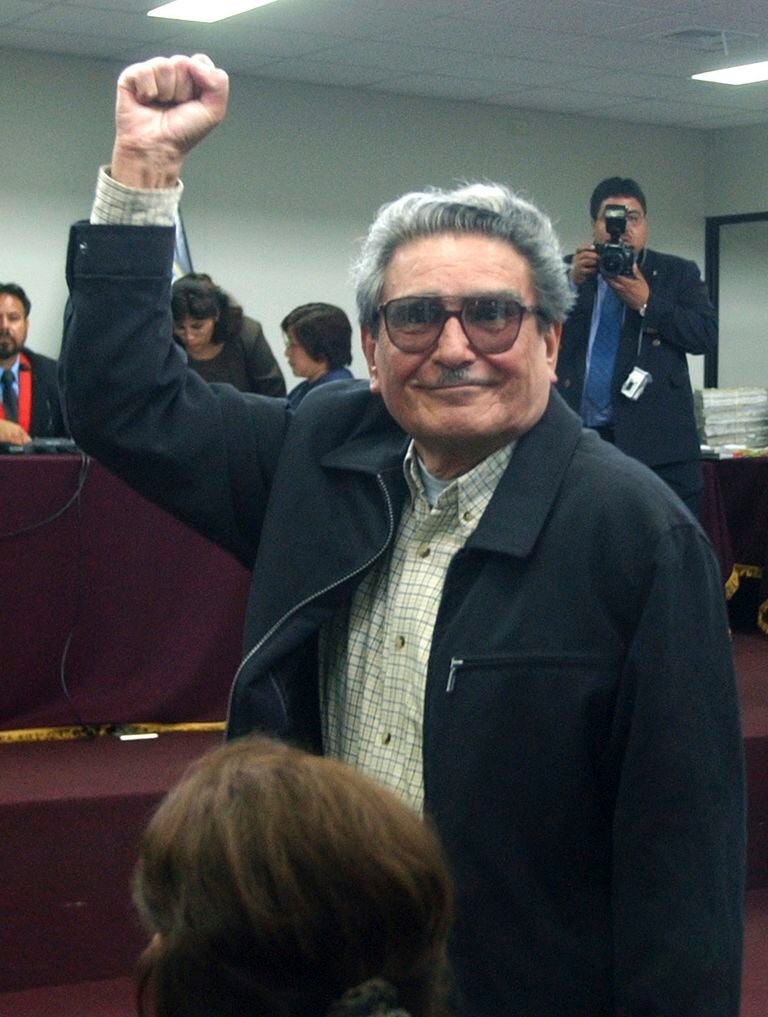 Guzmán, durante una aparición en un juzgado en 2004