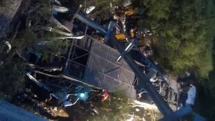 El accidente se produjo en la ruta nacional 34 a la altura de Rosario de la Frontera