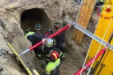 Cavaba un túnel para robar un banco y quedó atrapado seis metros bajo tierra