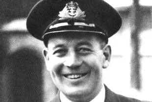 Teniente Comodoro Edward Tomkinson, capitán del Urge, que pereció junto a toda su tripulación en las proximidades de la isla de Malta