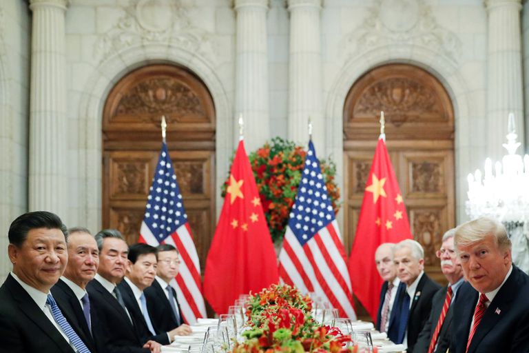 Los presidentes Xi Jinping y Trump, en la reunión en Buenos Aires en diciembre pasado donde acordaron una tregua