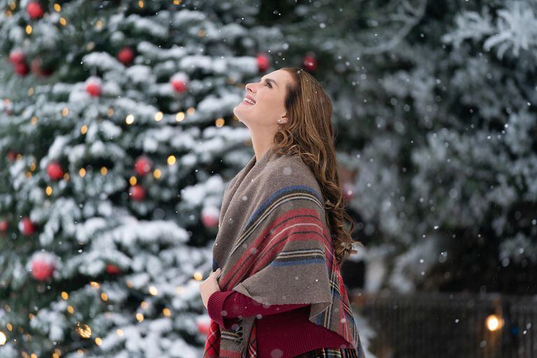 Brooke Shields en Un castillo por Navidad, disponible en Netflix
