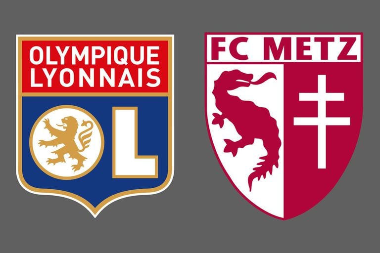 Lyon et Metz ont fait match nul 1-1 en Ligue 1 française