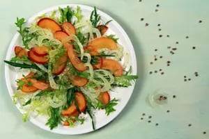 Ensalada de hinojo y escarola