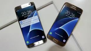 Samsung presentó los nuevos teléfonos Galaxy, en sus versiones S7 y S7 Edge