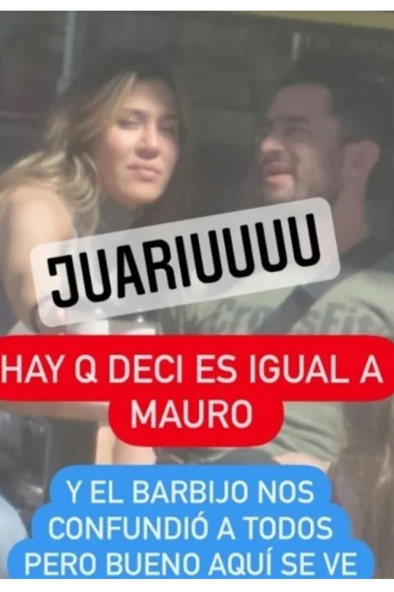 La foto que prueba que Jimena Barón estuvo junto a "El Tucu" López