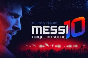 "Messi 10". Las primeras imágenes del nuevo espectáculo de Cirque du Soleil