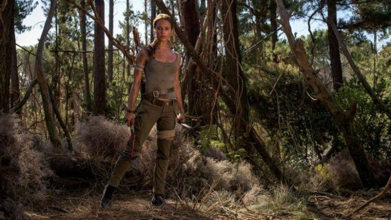 Revelan las primeras fotos de Alicia Vikander como Lara Croft