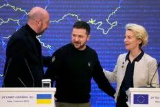 Cumbre en Kiev: Zelensky presiona a los líderes del bloque para acelerar la adhesión del país