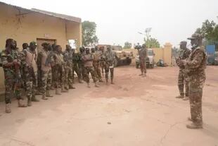  Militares del Ejército de Malí