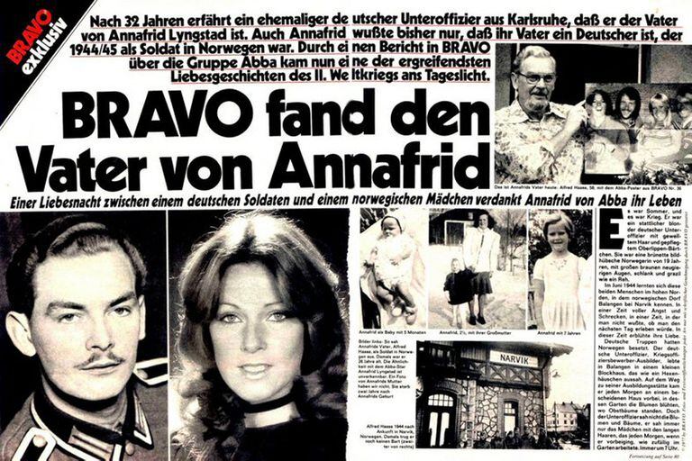 La revista alemana Bravo publica la verdadera historia de Frida en 1977