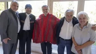 Varios expresidentes fueron al cumpleaños de Alberto Fernández. Entre los invitados estuvo también Sergio Massa, que después de la reunión se encontró con Cristina Kirchner en el Congreso.