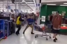 En un supermercado: la pelea entre un cliente y un empleado que terminó mal