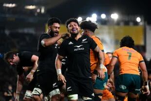 Los All Blacks estaban felices tras su gran victoria sobre Australia y esperaban a los Pumas en Sudáfrica para saber si eran los campeones del Rugby Championship.