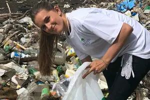 Martina de Marcos, la científica marina obsesionada con el plástico descartable