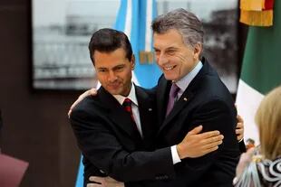 Peña Nieto y Macri exhibieron la buena sintonía mutua en el encuentro de ayer