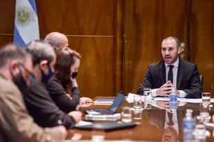 El ministro de Economía, Martín Guzmán, se reunió el fin de semana con el Presidente y Miguel Pesce