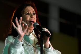 La vicepresidenta de Argentina Cristina Fernández de Kirchner