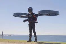 Esta es CopterPack, la mochila que te transforma en un dron humano