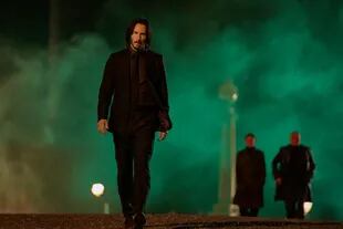 Keanu Reeves en John Wick 4, una de las pocas franquicias que no provienen de una adaptación de otro medio
