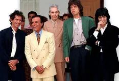 La muerte de Charlie Watts: el día que los Rolling Stones conocieron a Menem