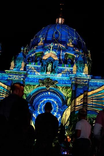 El Festival de luces de Berlín, es uno de los festivales de arte más famosos del mundo
