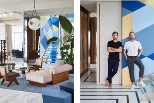 Emil Humbert (izq.) y Christophe Poyet figuran en "The world's best contemporary interior designers", libro que la respetada editorial de arte y diseño Phaidon lanzó en abril.
