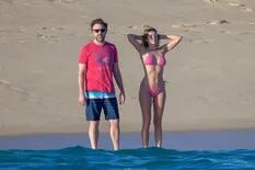 Sudeikis disfruta de la playa junto a su novia, mientras Affleck tuvo una cita especial