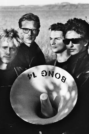 En 1987, cuando Depeche Mode aún era un cuarteto: Gore, Fletcher, Gahan y Wilder, que luego dejó la banda
